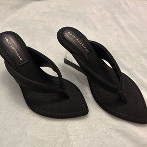 Good American Cinder F Rella Heels/ Sandals